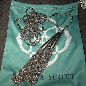 Kendra Scott Phara silver necklace